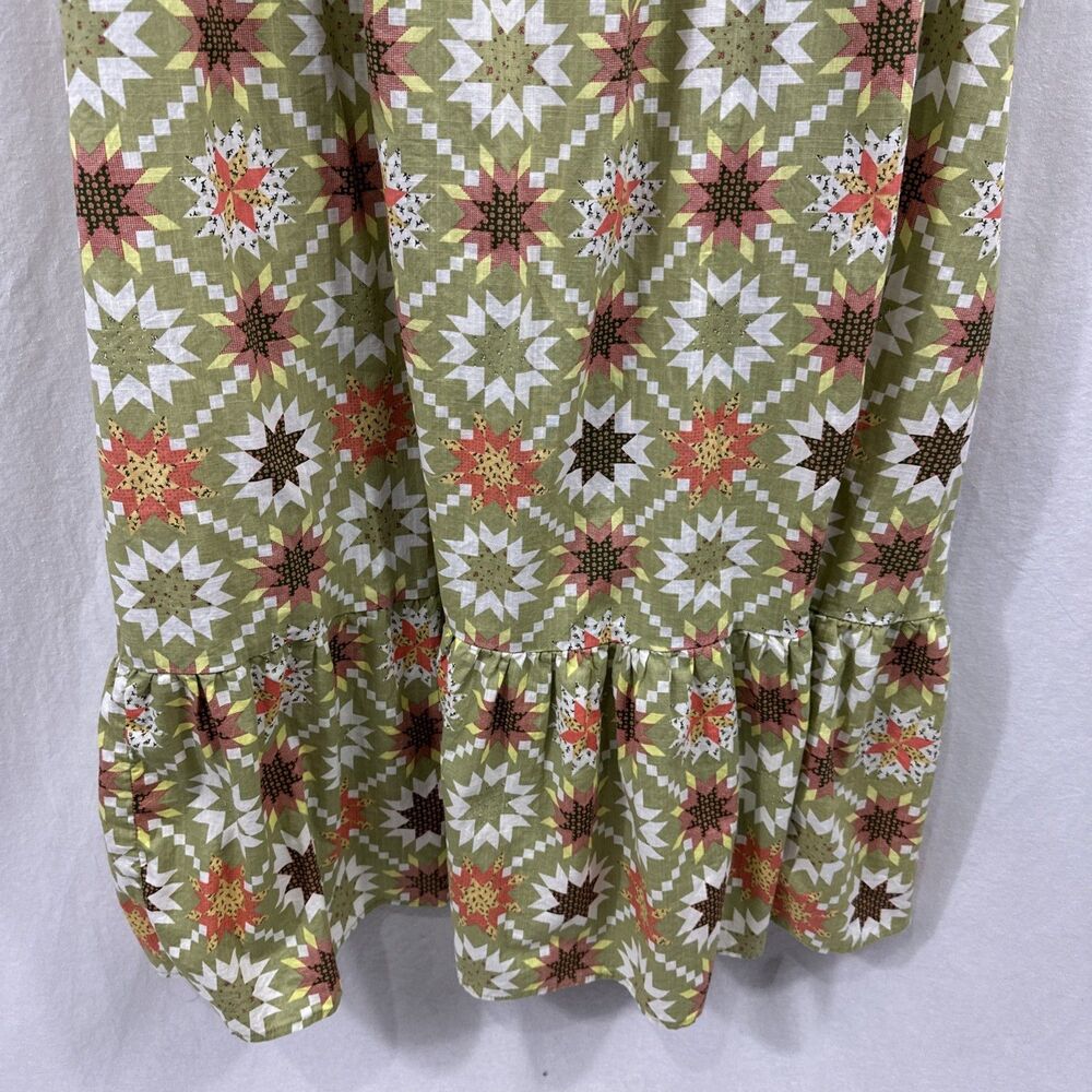 Universal Thread Green Patchwork Boho Grannycore … - image 5